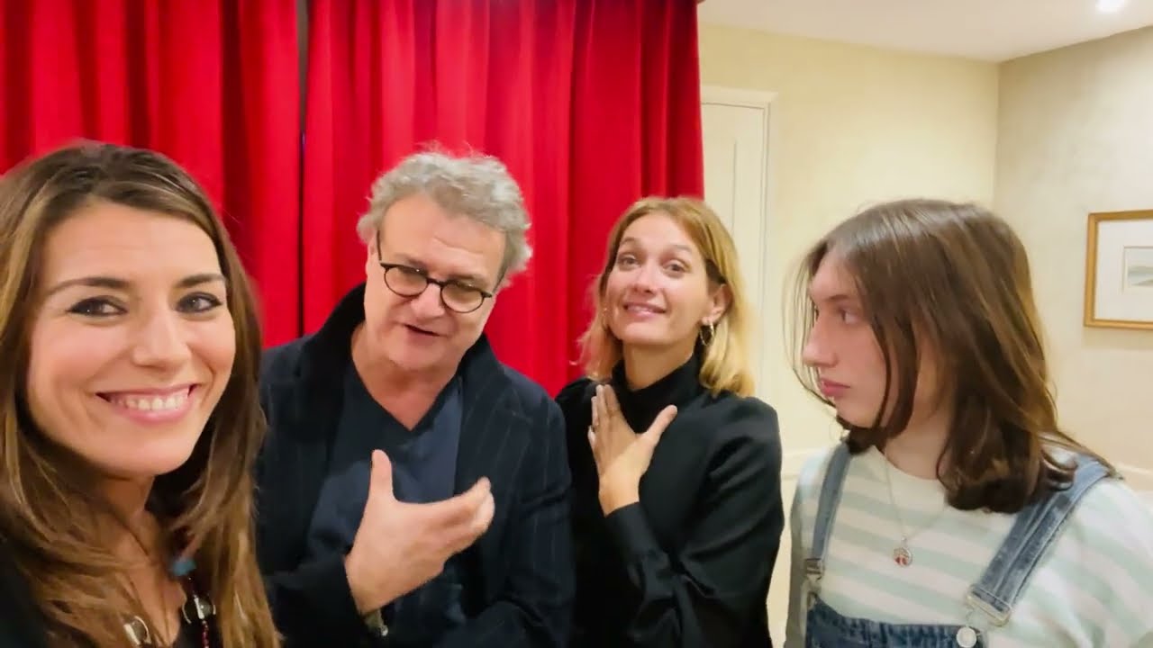 Avec Caroline Anglade, Nils Othenin-Girard et Bruno Chiche à Cannes pour le film 