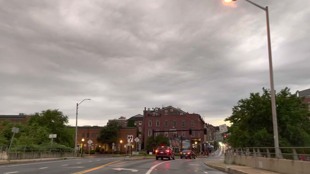 Driving in South Norwalk, Connecticut
