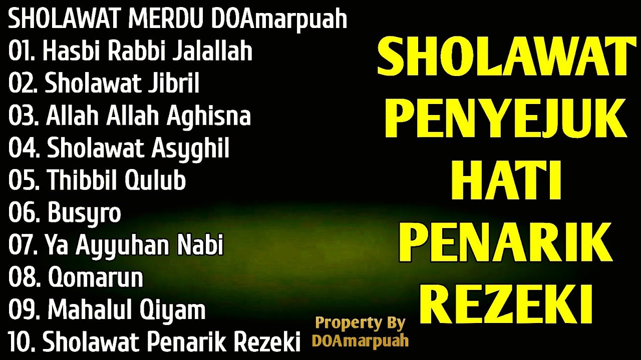 SHOLAWAT JIBRIL PEMBUKA PINTU REZEKI Astaghfirullah SHOLAWAT NABI MERDU TERBARU 2026