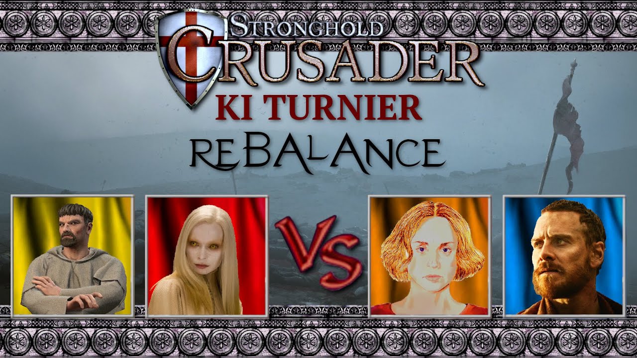 Bund der Bewahrer  ⚔ Anti-Christen | 2v2 Gruppenphase | Stronghold Crusader Mod KI Turnier REBALANCE