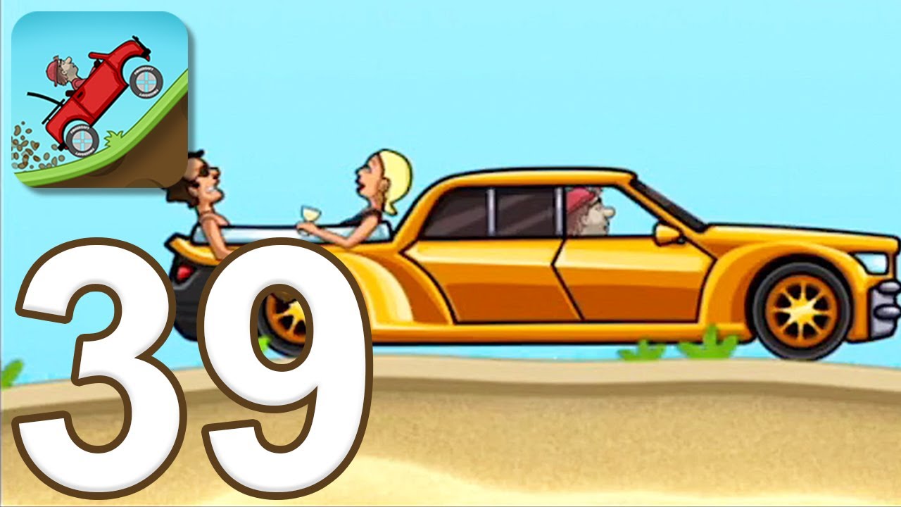 Hill Climb Racing - Gameplay Walkthrough Part 39 - Luxury Car (iOS, Android)