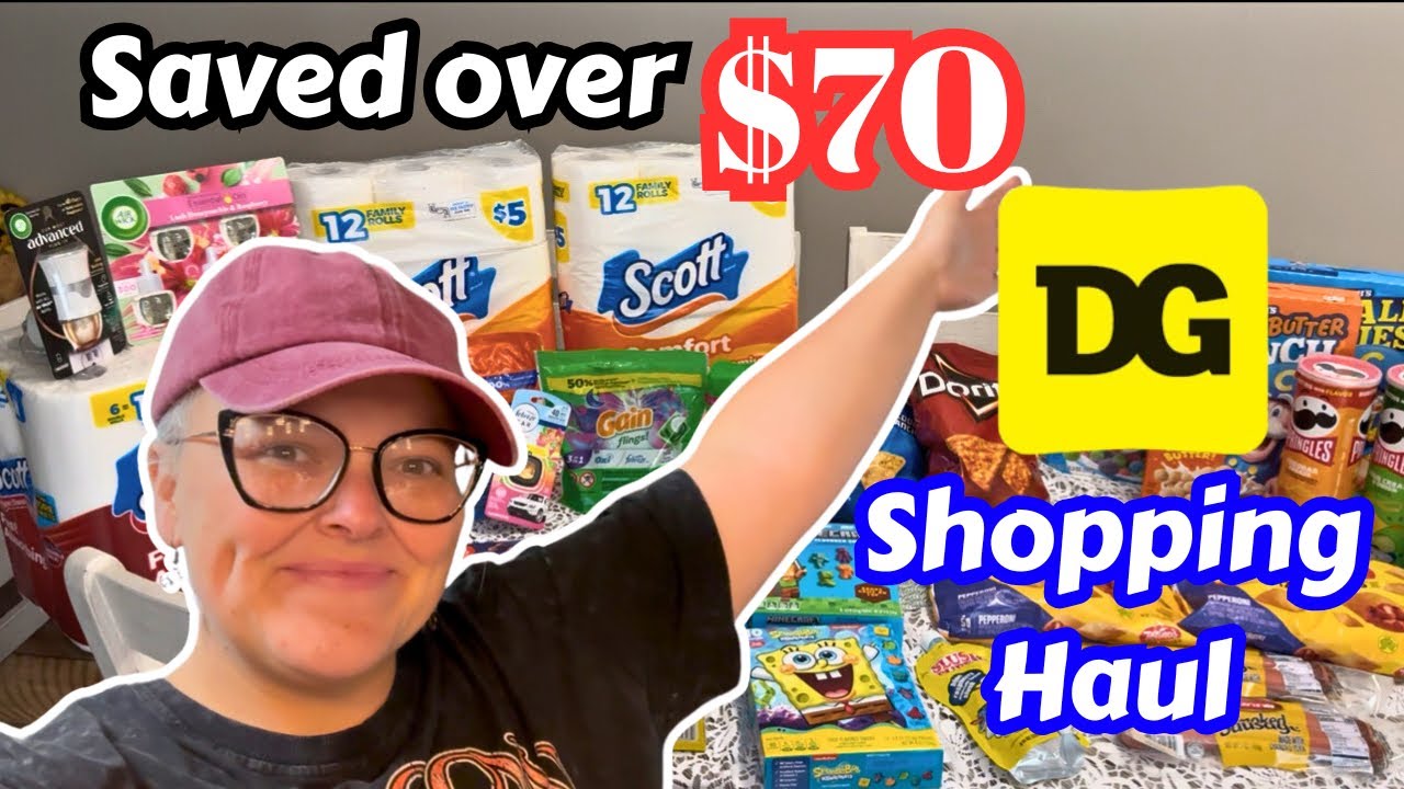 Dollar General Shop With Me & Haul || I SAVED OVER $70!!