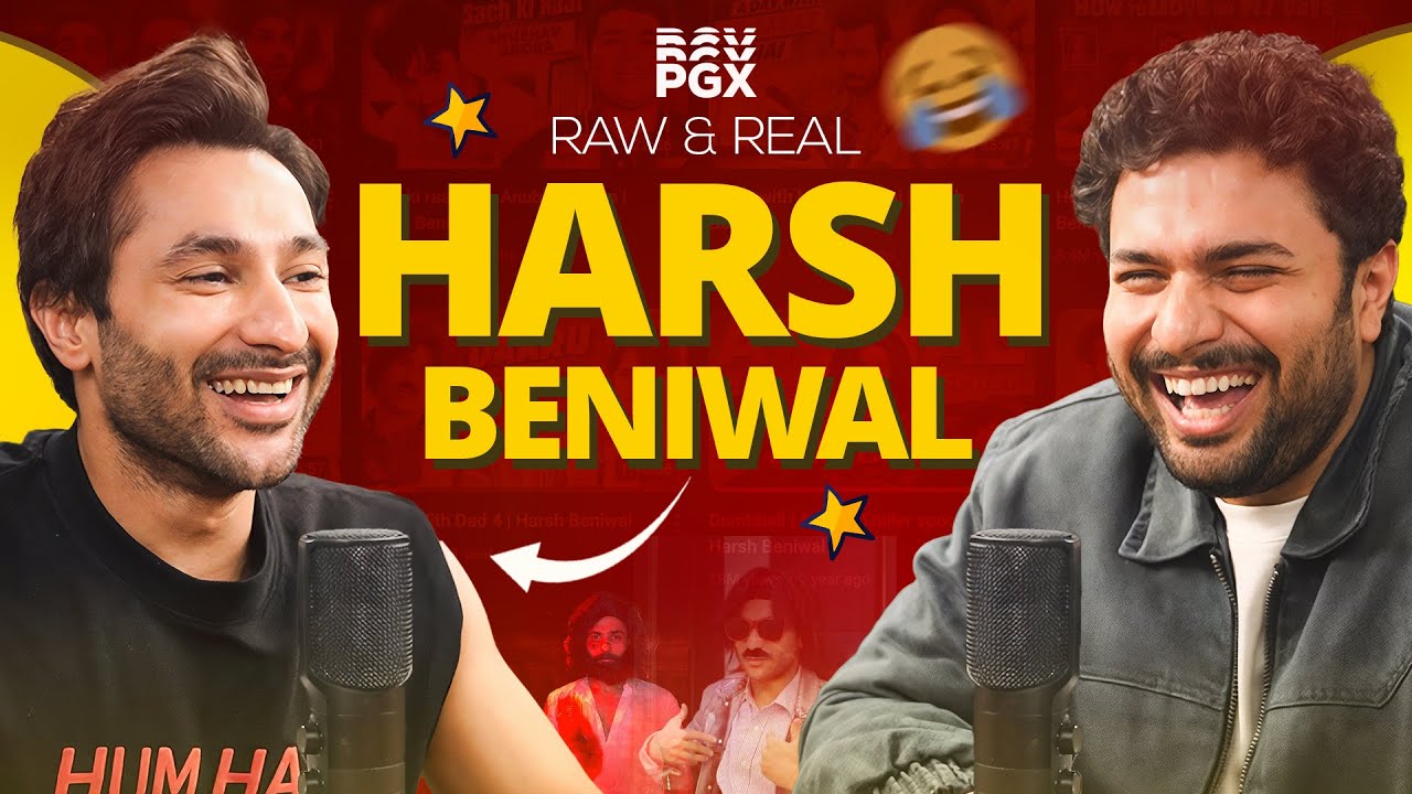 Hilarious Childhood Stories, Friendships and Breakups w/ @TheHarshBeniwal  | #PGX103