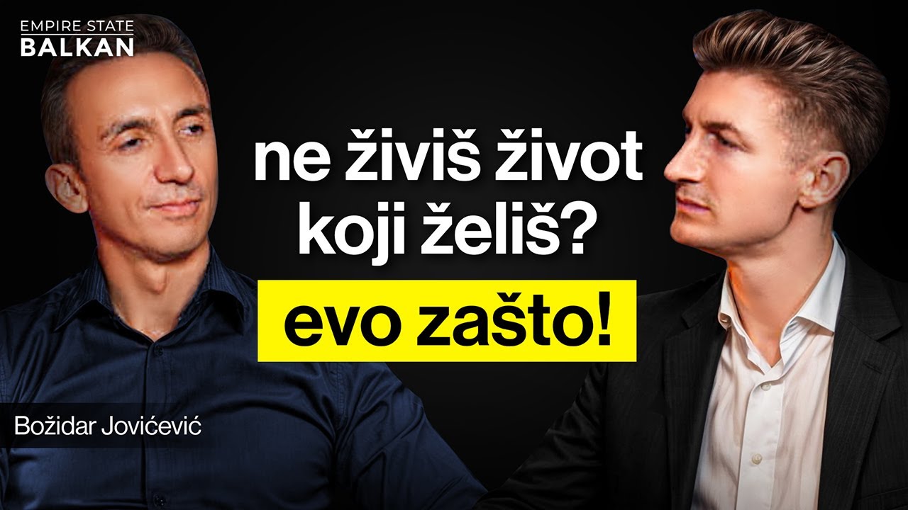 Nisam dovoljno vredan: Misli preduzetnika o sumnji i uspehu - Božidar Jovićević | E081