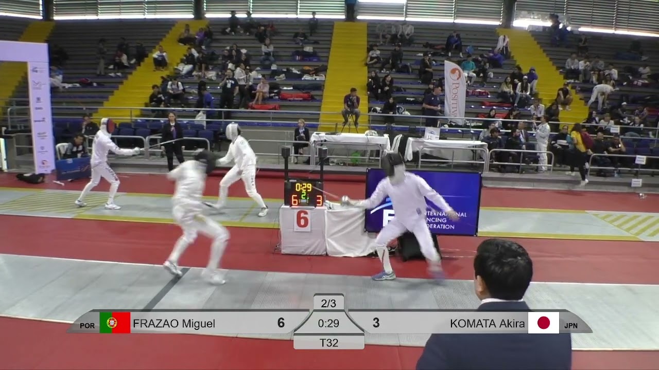 2025 113 T32 07 M E Individual Bogota COL GP 6 KOMATA JPN vs FRAZAO POR