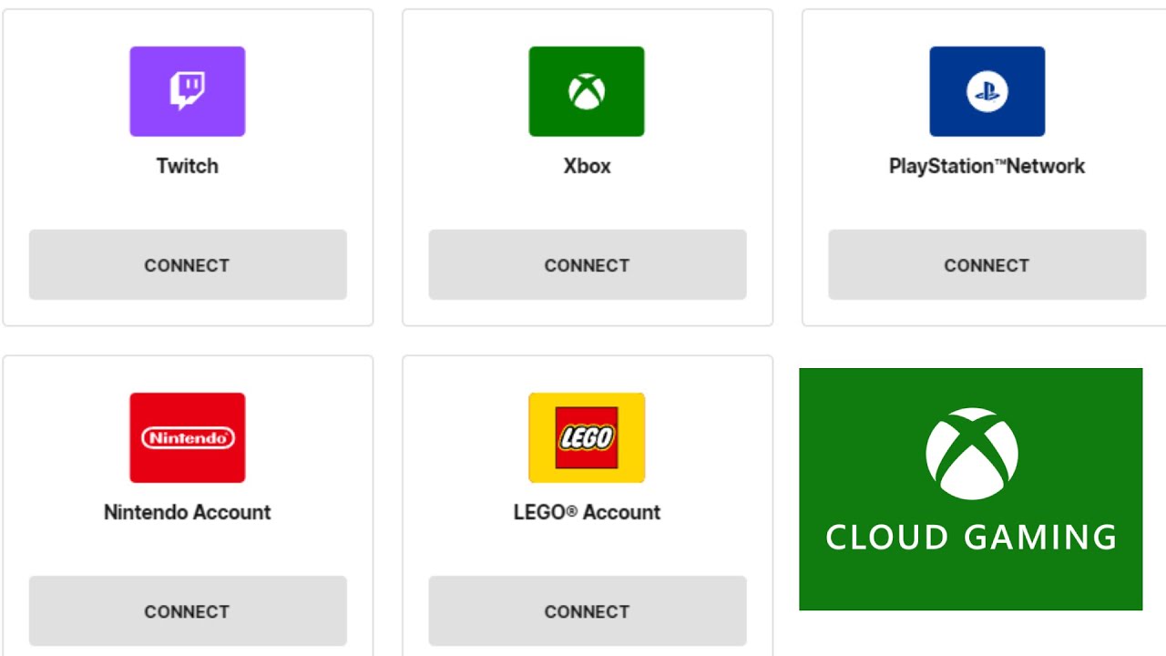 How To Link Epic Games Account to Xbox Cloud Gaming
