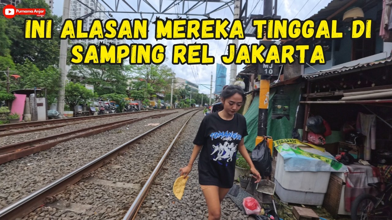 DI BALIK KEMEWAHAN JAKARTA, DI SINI NYAWA SEAKAN TAK BERHARGA 💔🚆