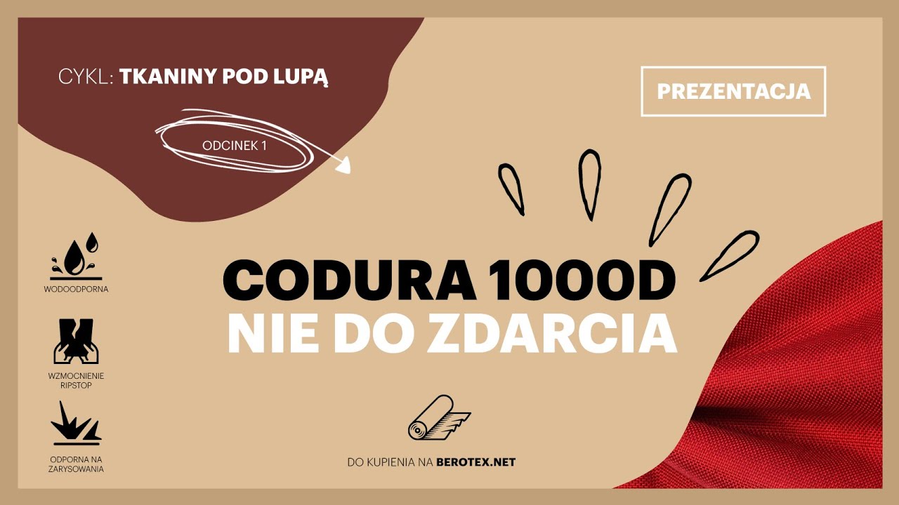 Codura 1000D Nylon | Hurtownia Berotex