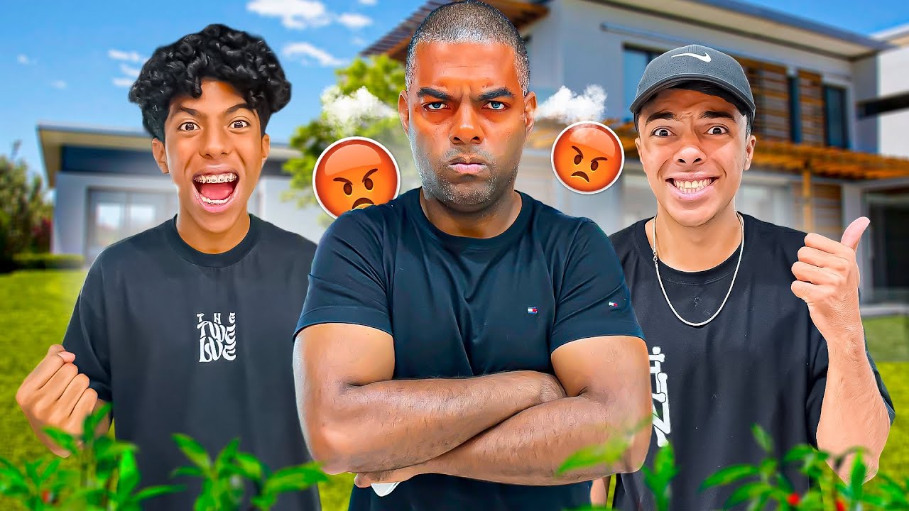 ESTEVÃO E GABRIEL APANHARAM!? *ele ficou muito bravo!