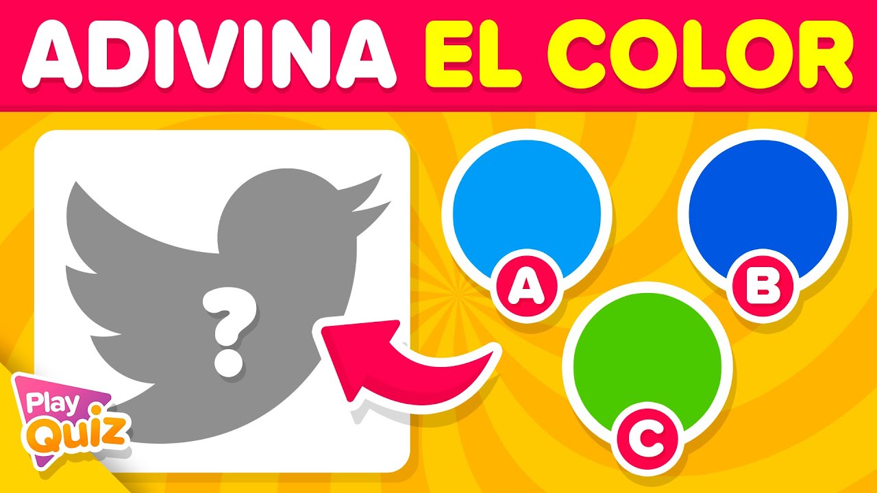 Adivina el Color del Logo 🎨🤔🖍️ | Test Logotipos - PlayQuiz Trivia