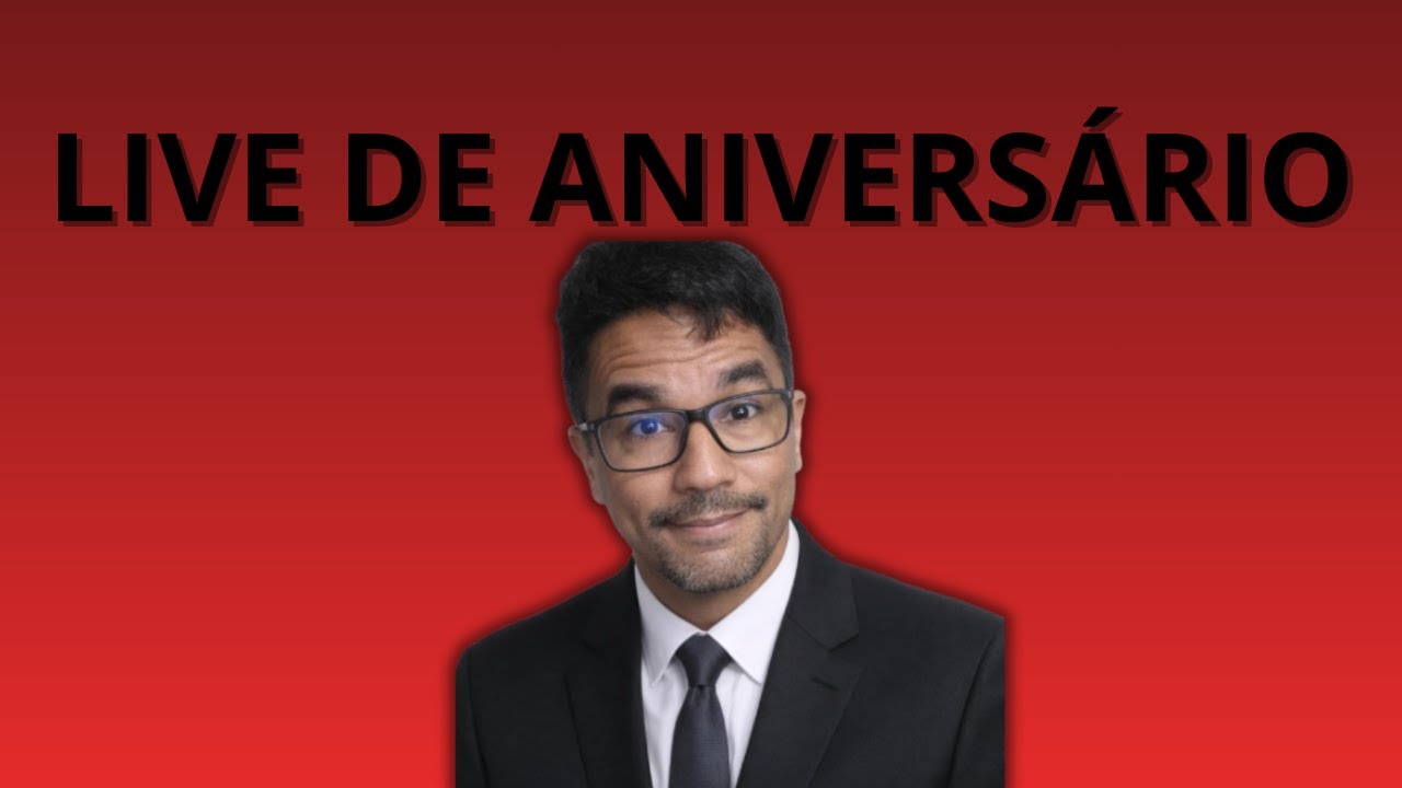 LIVE ESPECIAL DE ANIVERSÁRIO! HOJE NÃO PODE RECLAMAR, É SÓ FELICIDADE! 😬