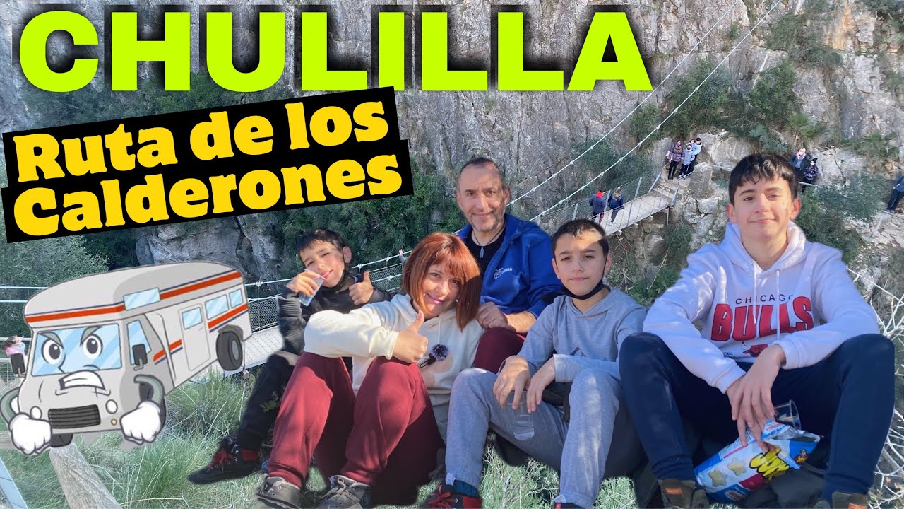 🥵💰COBRAN hasta por  RESPIRAR !!CHULILLA- Ruta de los  Calderones  en AUTOCARAVANA l Cap#039