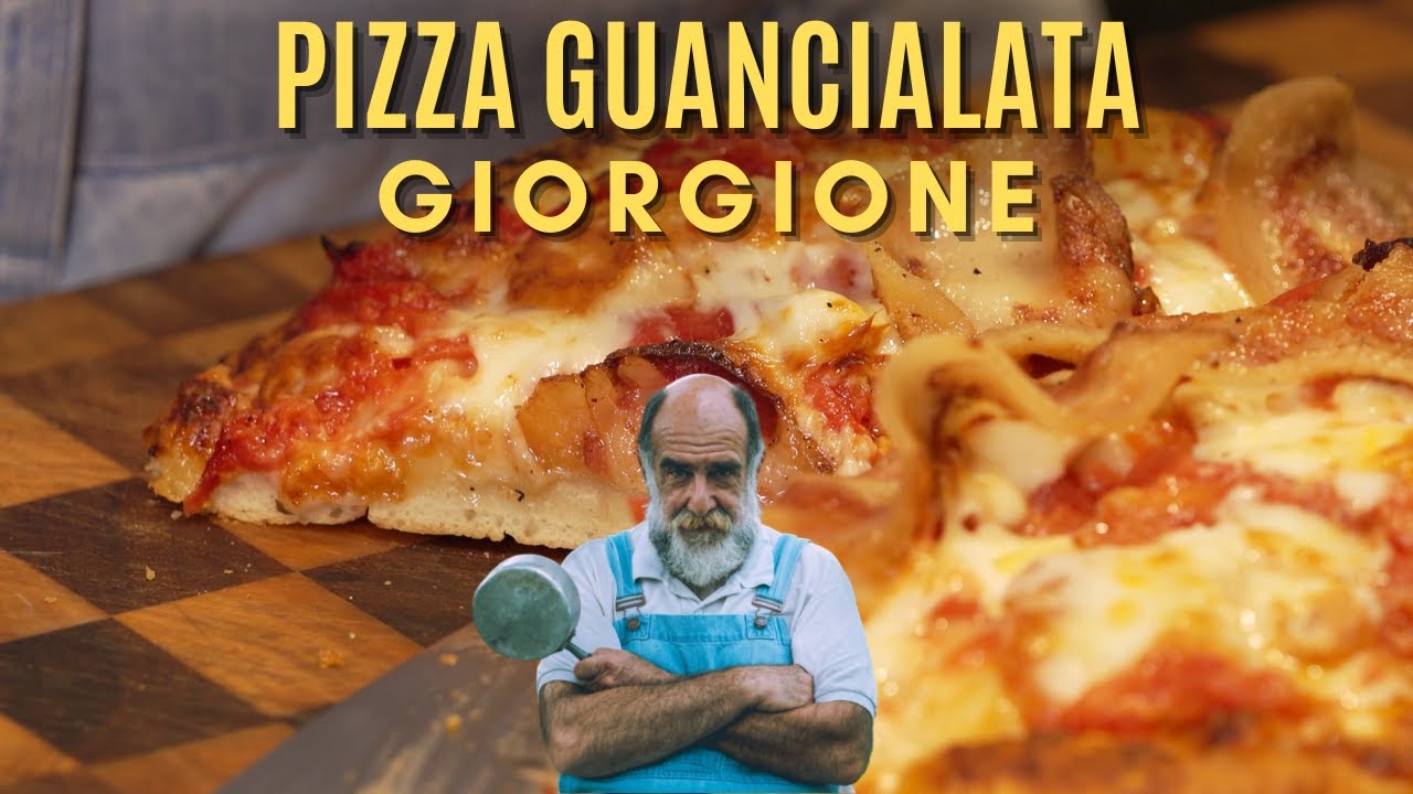 PIZZA GUANCIALATA - Le ricette di Giorgione