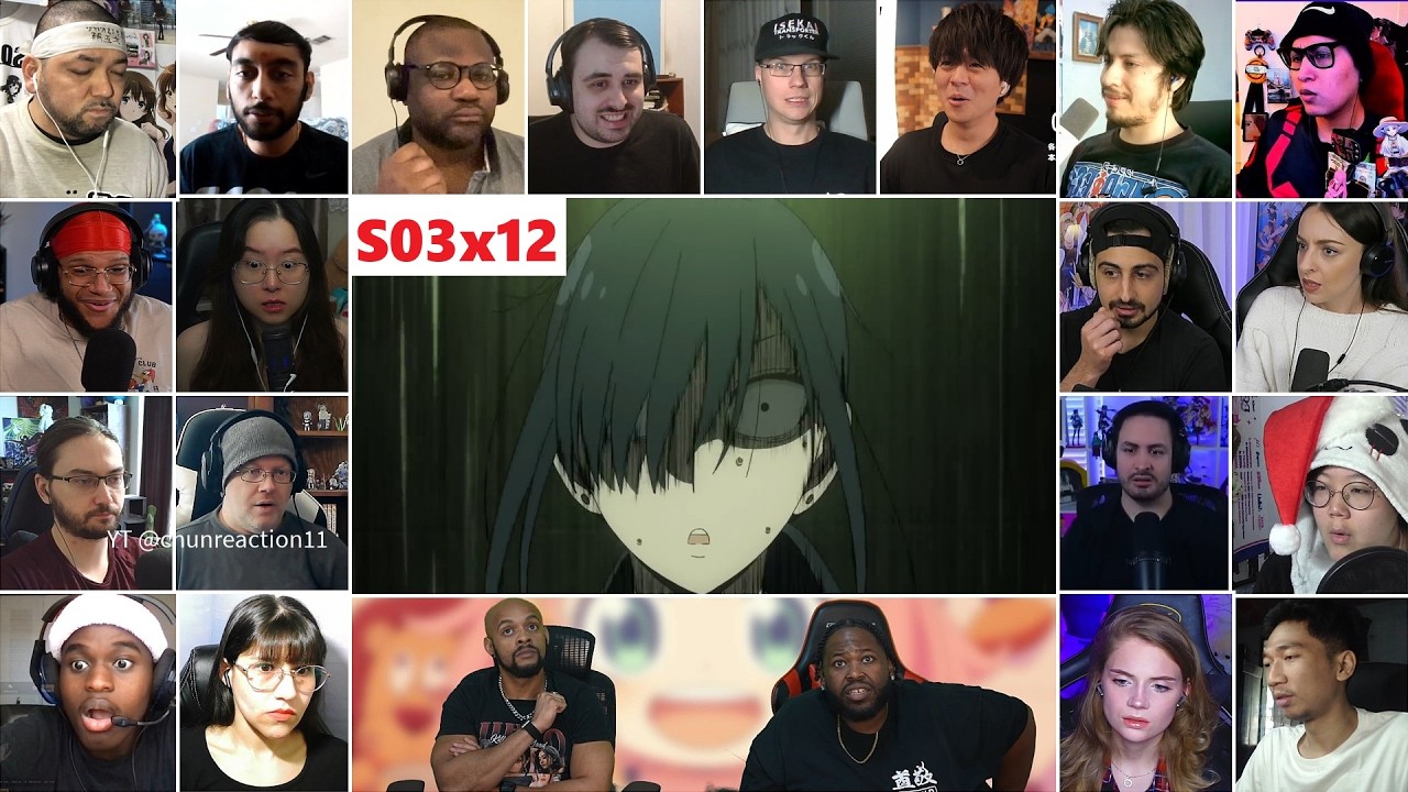 [4K] SPY x FAMILY Season 3 Episode 12 MEGA Reaction Mashup - スパイファミリー 3期 12話 （49話）リアクション