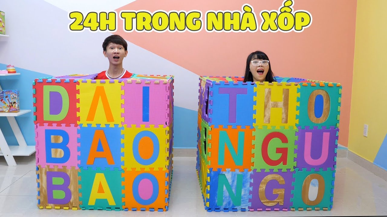 Thử Thách 24 Giờ Sống Trong Nhà Xốp