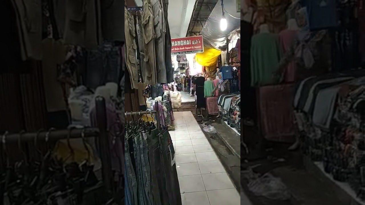 KEADAAN PASAR AUR KUNING BUKITTINGGI SEBELUM LEBARAN!!!MASIH SEPI
