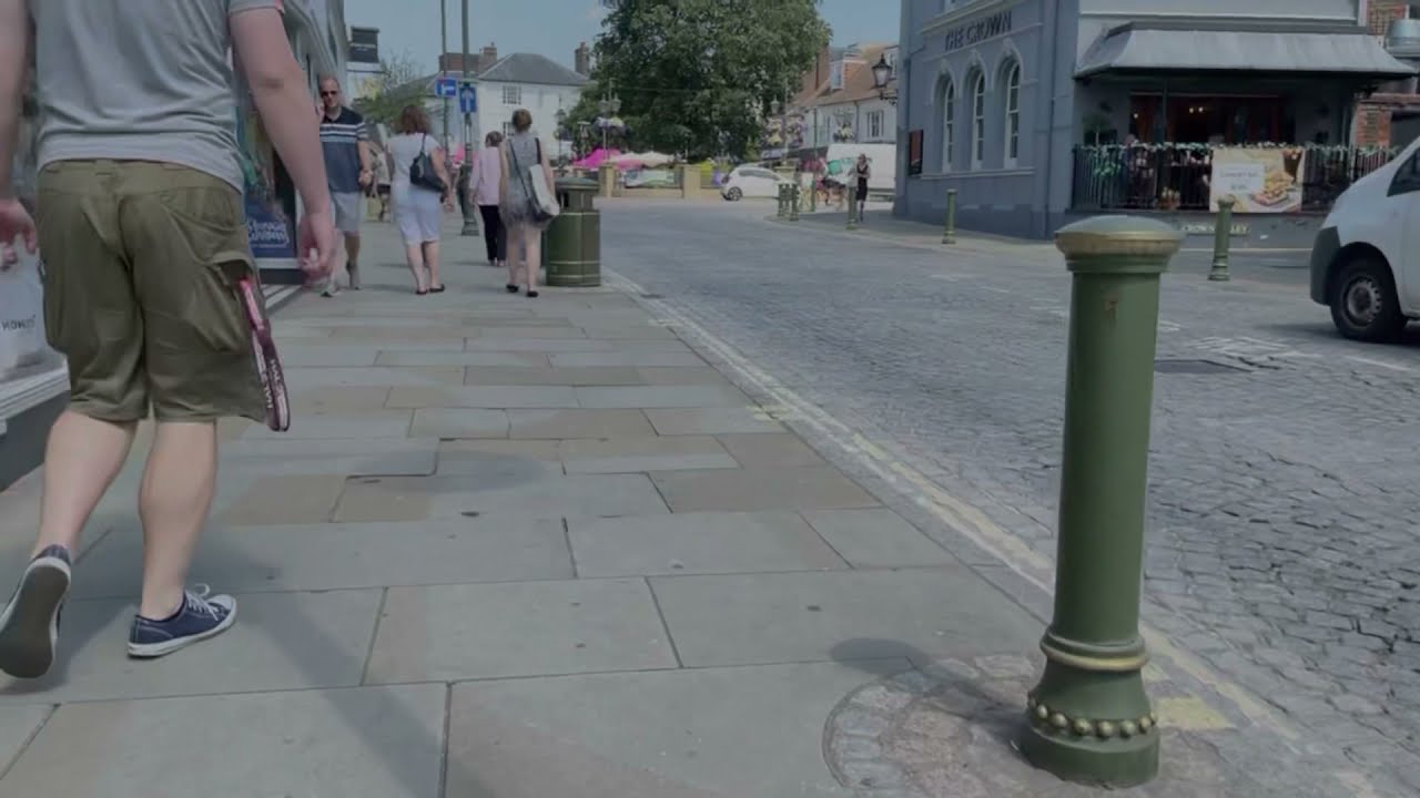 London Horsham town 4K HD | A Walk In Horsham |Let's Walk Around London