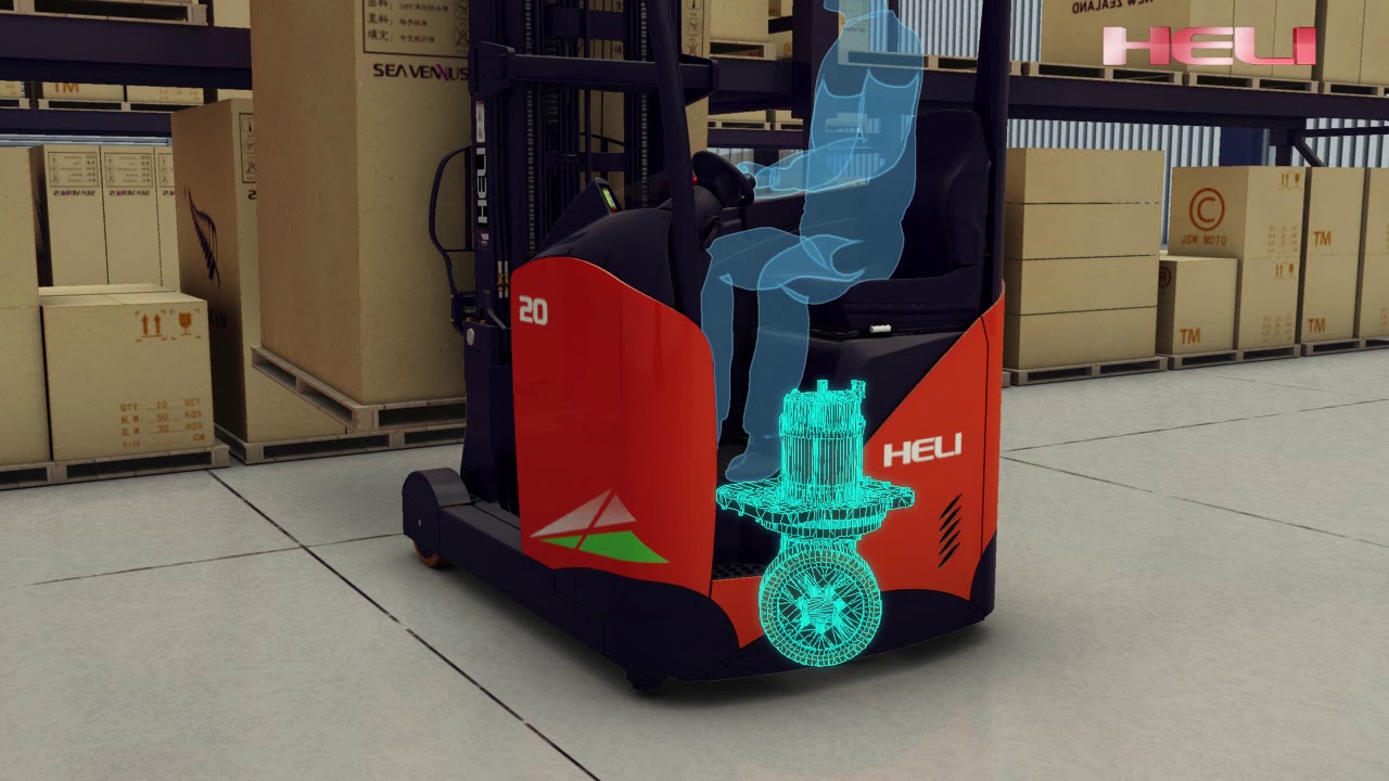 HELI G2 series 1.6-2ton Sit down reach truck