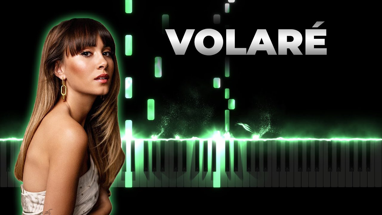 Aitana - Volar&eacute; (Netflix - M&aacute;s All&aacute; De La Luna) | Piano Cover, Karaoke - Volare