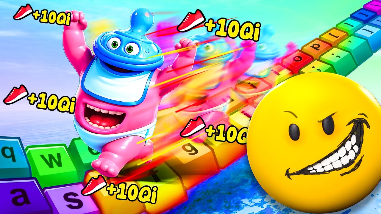 Verity & Binky Drinky Got MAX SPEED in Roblox Keyboard Escape !!!