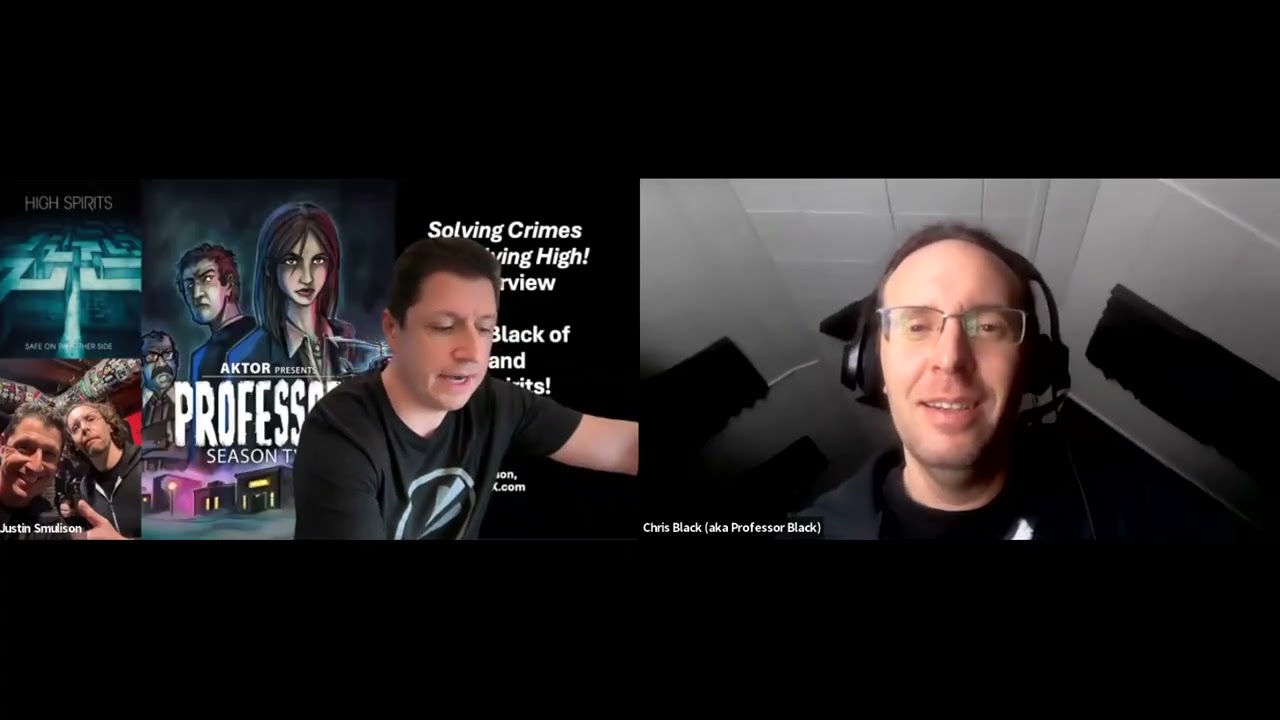 Solving Crimes and Flying High with Chris Black of Aktor and High Spirits!