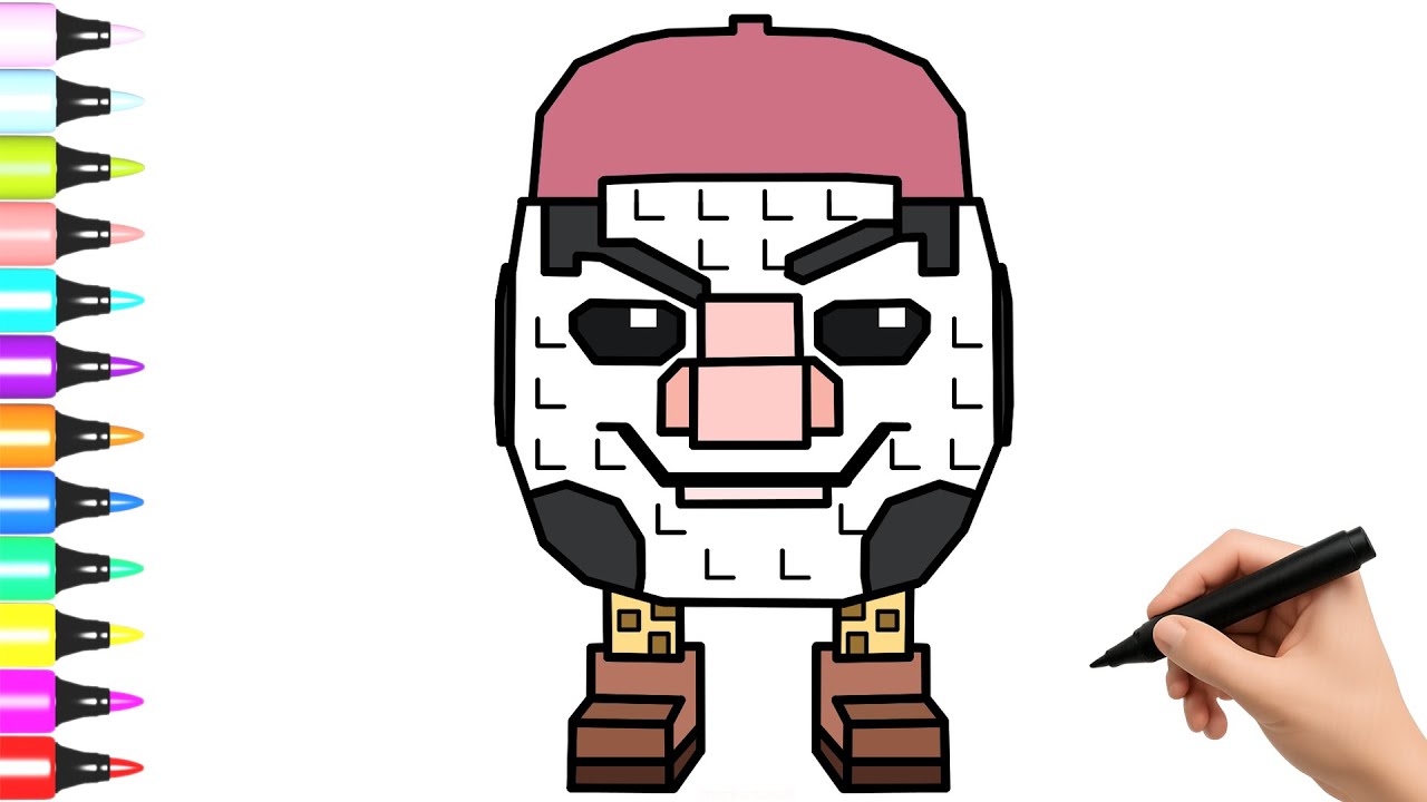 Como Dibujar a ALESSIO!   Steal a Brainrot ROBLOX