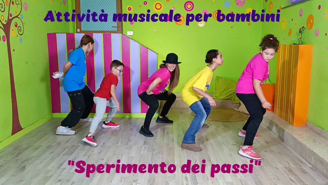 Gioco musicale ritmico-corporeo per bambini dell'infanzia e della primaria-