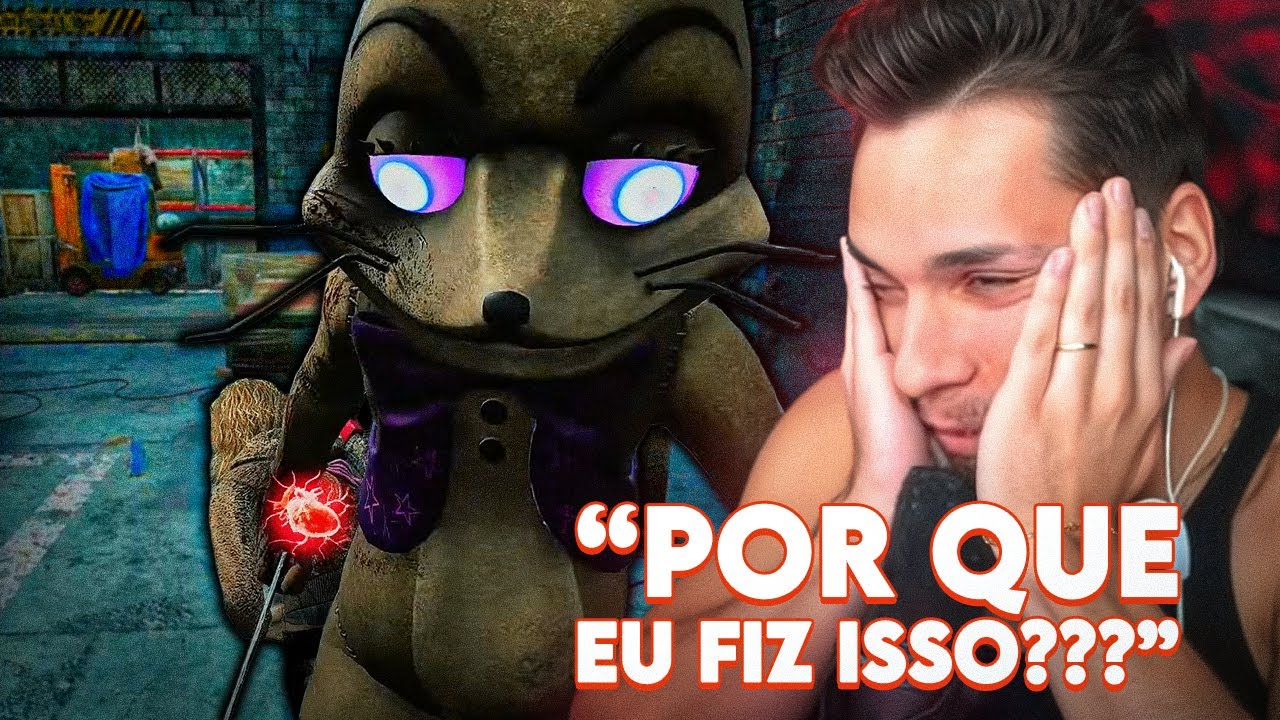 É um TERROR enfrentar o Springtrap nesse mapa, principalmente em streak...