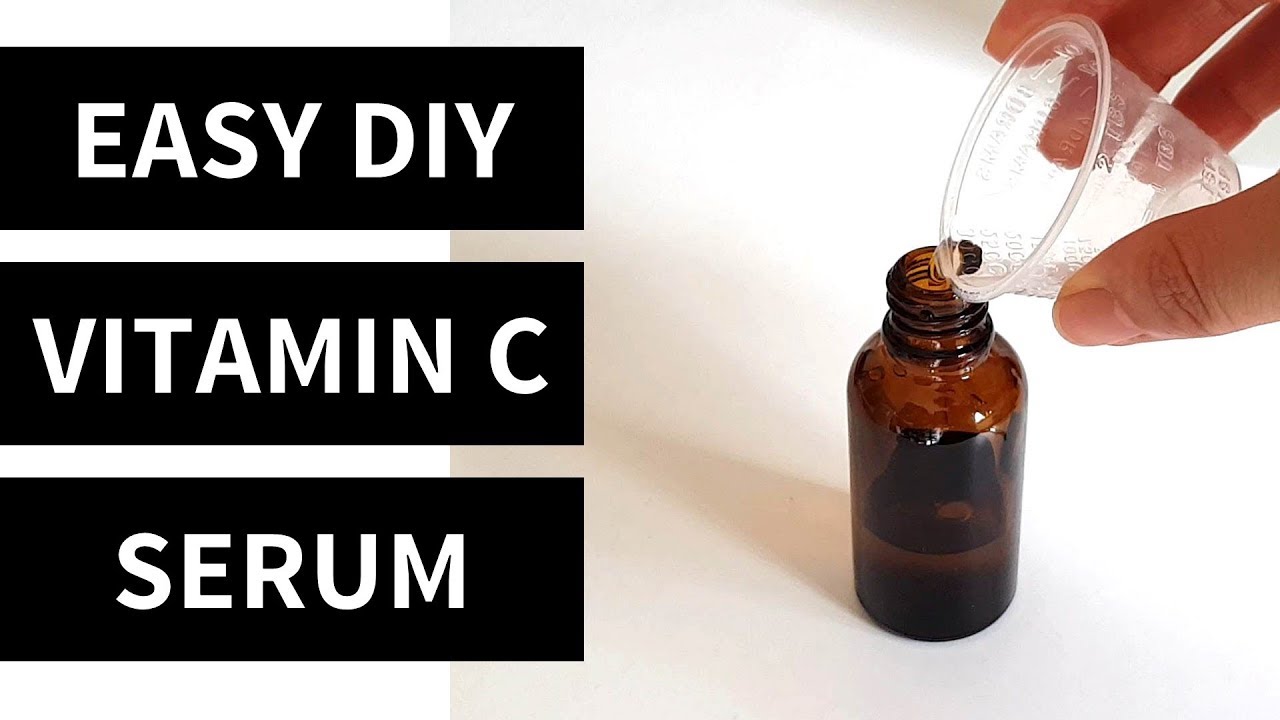 Простая (5 минут) сыворотка с витамином С своими руками | Lab Muffin Beauty Science