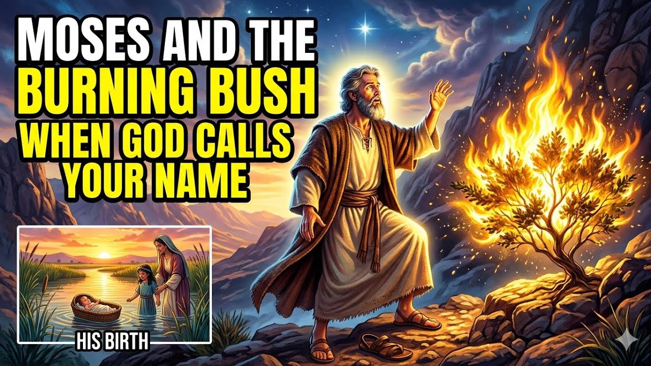 God Called Moses From a Burning Bush… His Response Changed History
