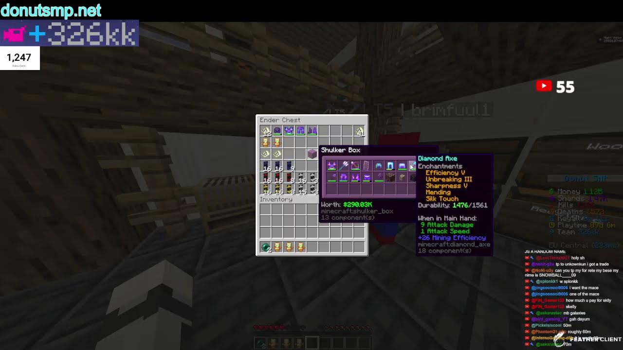 🔴Donut Smp Live🔴 | 6.7M PER BASE | Buying/Selling Skellys | Gambling!