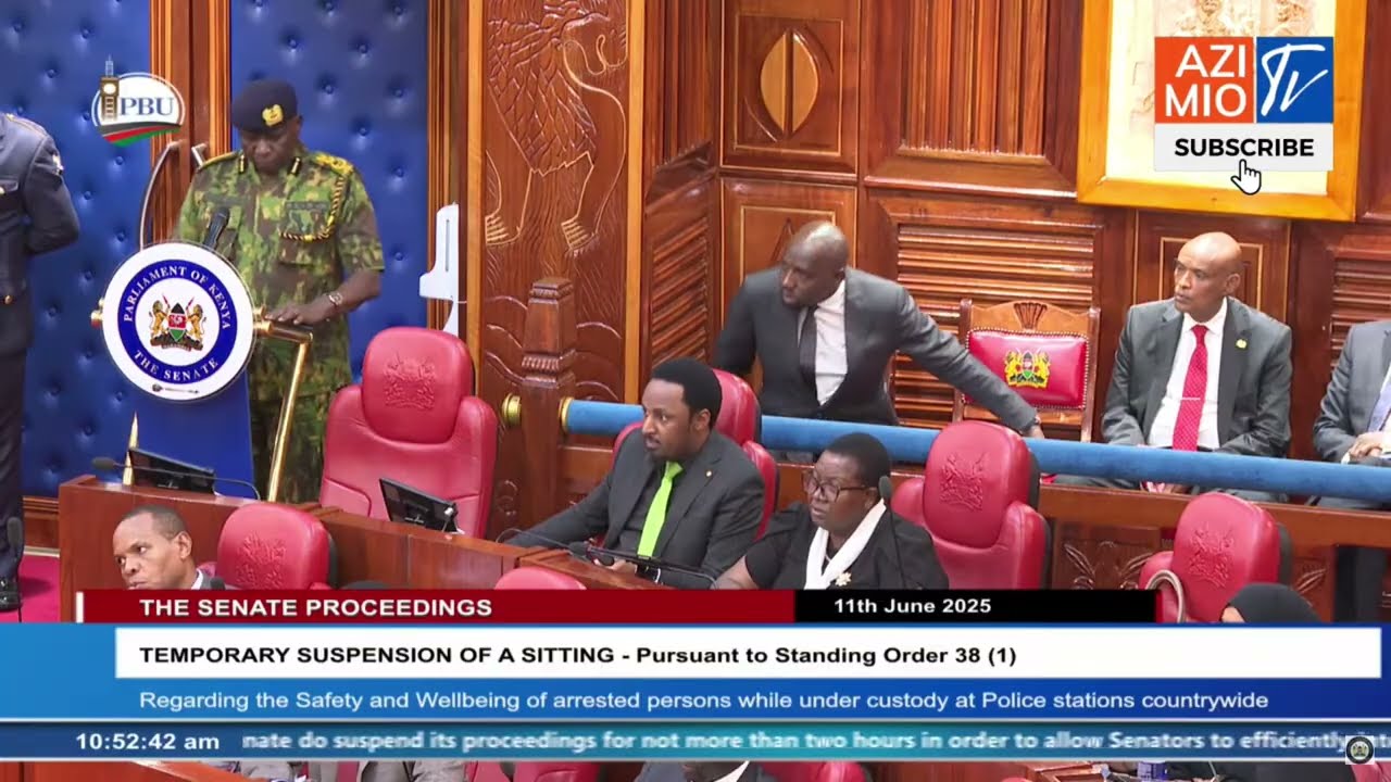 Sifuna brings the Senate to a STANDSTILL as he demands full govt accountability over Ojwang killing