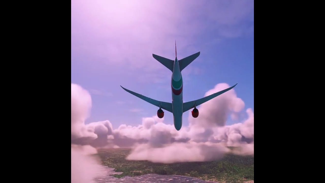 Crazy Pilot Maneuvers a Passenger Plane into a Nosedive! 😱✈️ | Extreme Flight in MSFS 2020