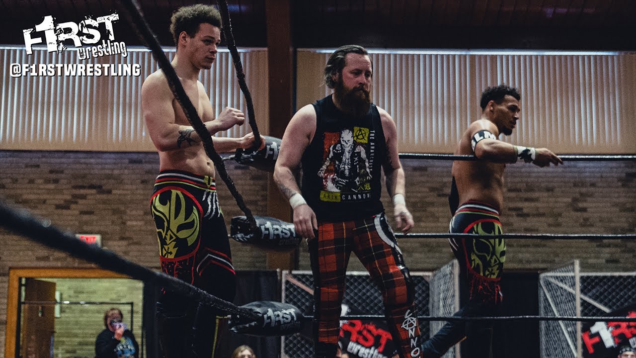 FREE MATCH: Mat Fitchett, Davey Vega, & WARHORSE vs. Arik Cannon, Darius Martin, & Dante Martin