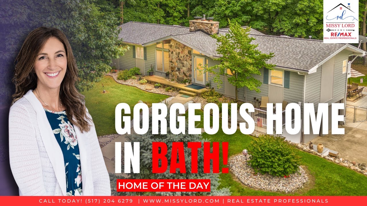 New Listing 2406 E Herbison Rd Bath Twp, MI by realtor Missy Lord!