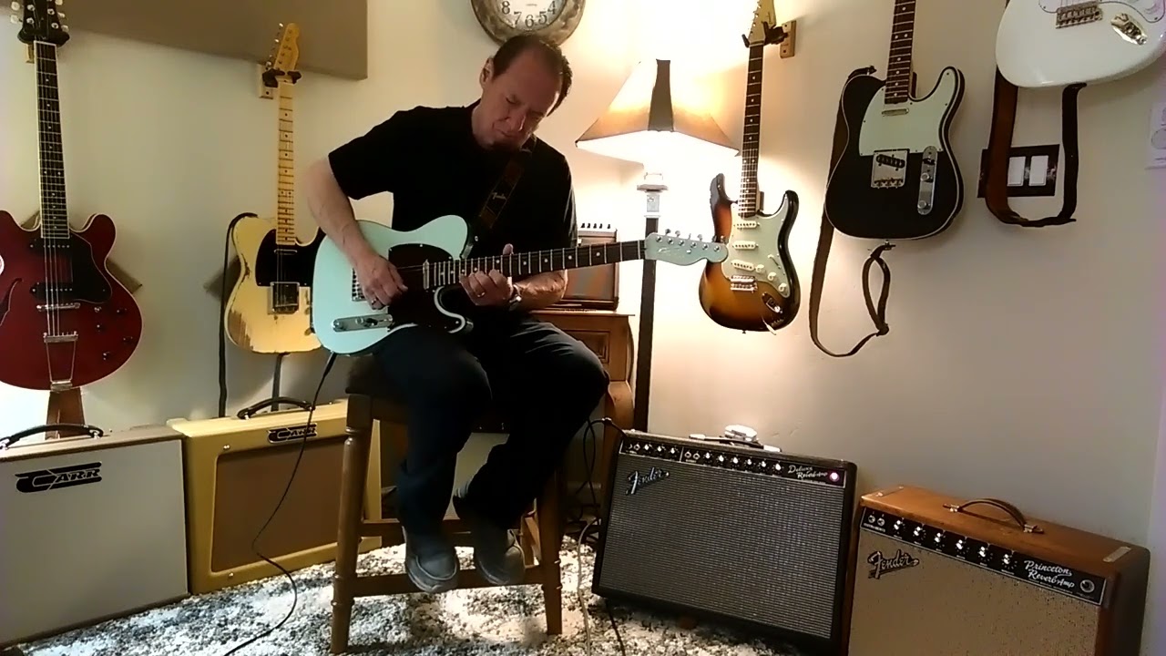 Fender Ultra Luxe Telecaster Demo - Trans Surf Green Ash/Rosewood