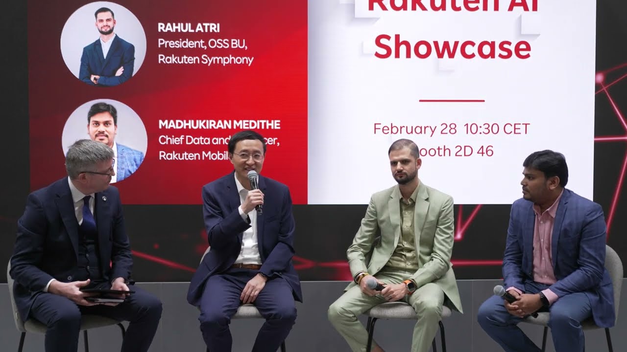 Rakuten AI Showcase at Mobile World Congress 2024