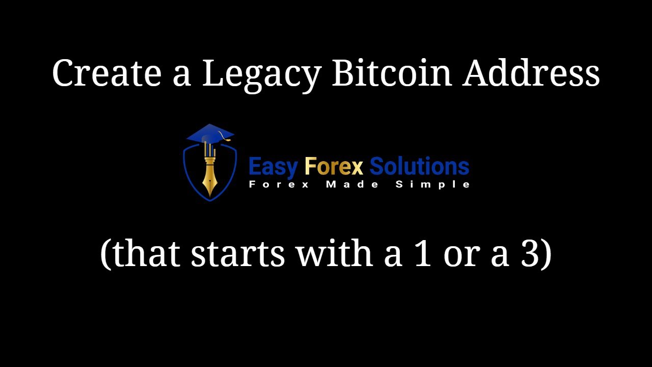 How to get a BTC Legacy Address in Exodus