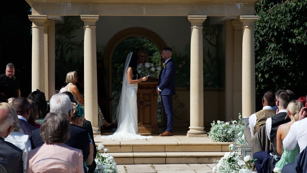 Rowton castle wedding film. Laura and Dan's big day at Rowton Castle