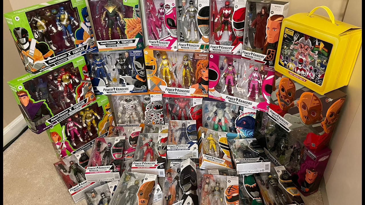 LIVE: MASSIVE Power Rangers Lightning Collection UNBOXING (Wave 10-11, TMNT, A Squad, etc)! (8/5/22)