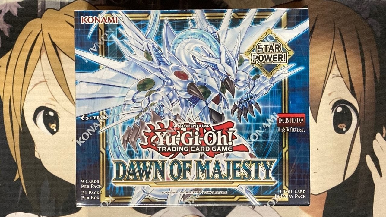 Opening My Dawn of Majesty Yugioh Booster Box TCG