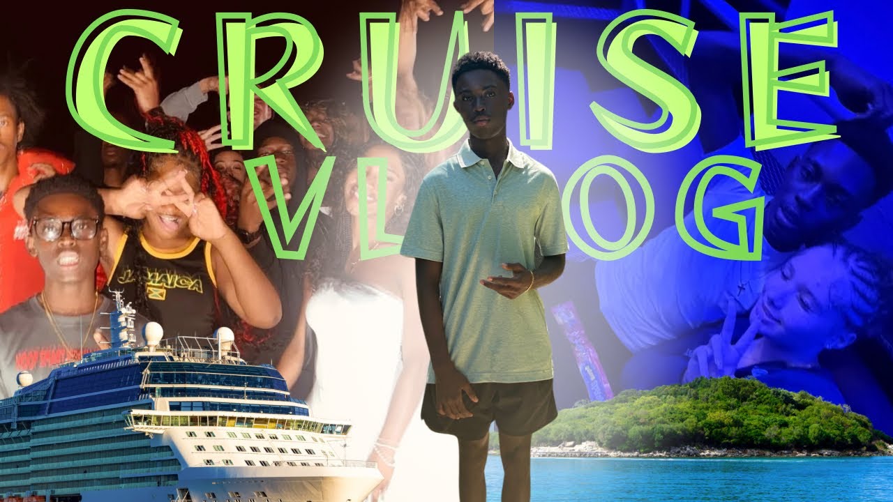 TEENS IN THE MIDDLE OF THE OCEAN⁉️🛳️🌊(Cruise Vlog)