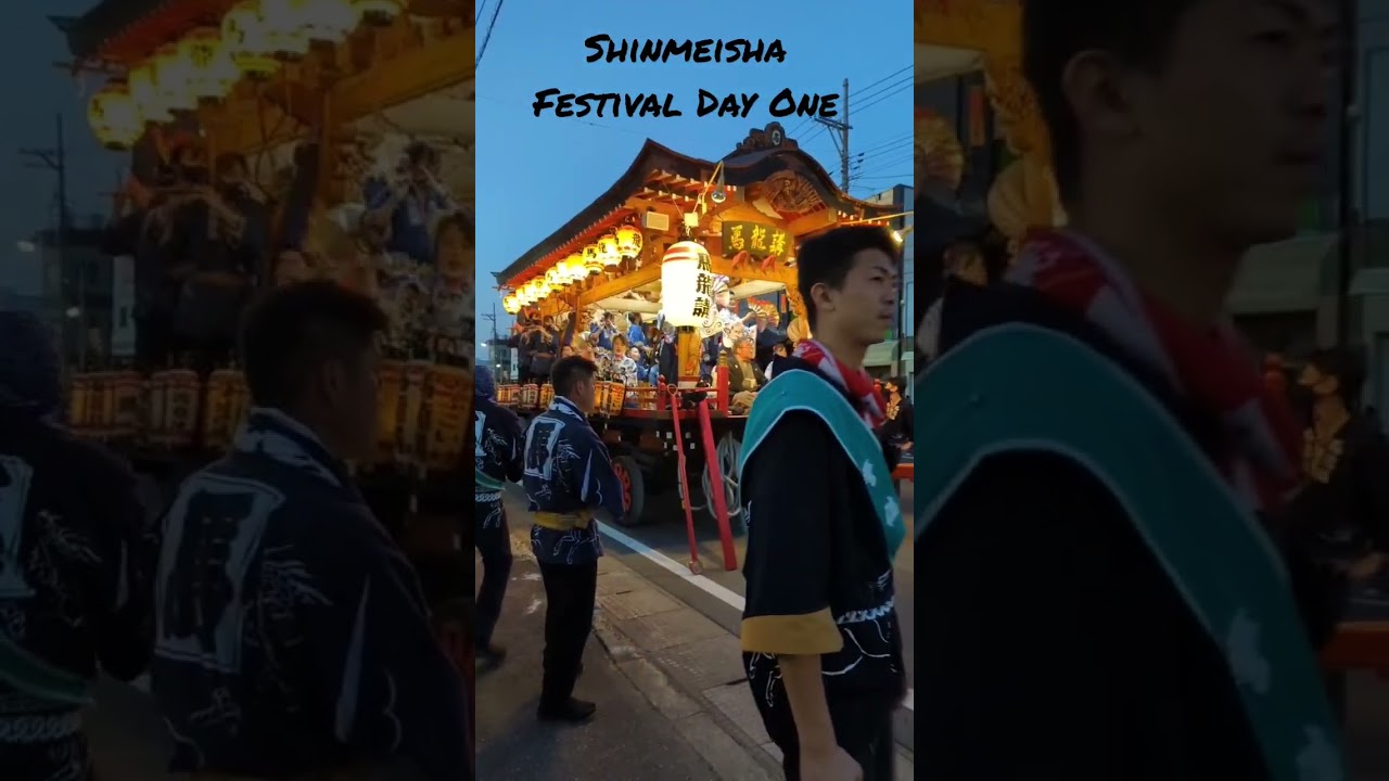 Day One of the Odate Shinmeisha Festival in Odate City, Akita Prefecture　＃大館市