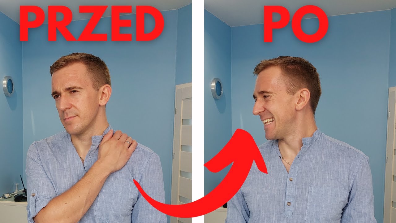 SZTYWNY KARK, KRĘCZ SZYI - genialne ćwiczenie! ZRÓB TO SAM W DOMU✅