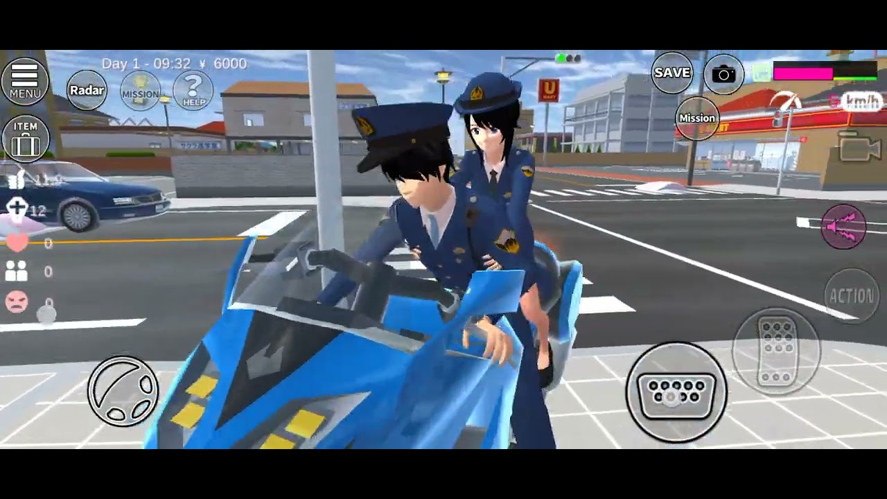 Sakura School simulater (funny time)