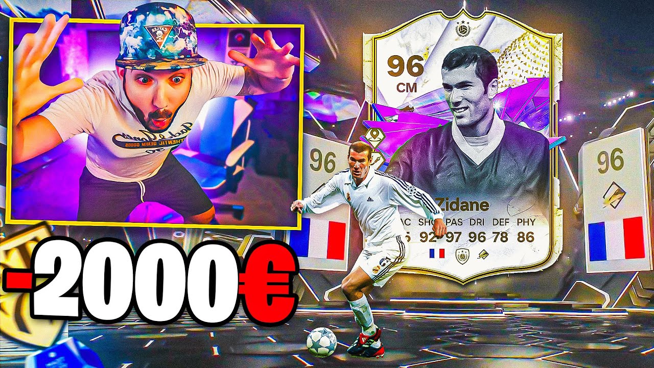 JE PACK 30 ICONE & FUTURE STARS TEAM 2 ! FC 24