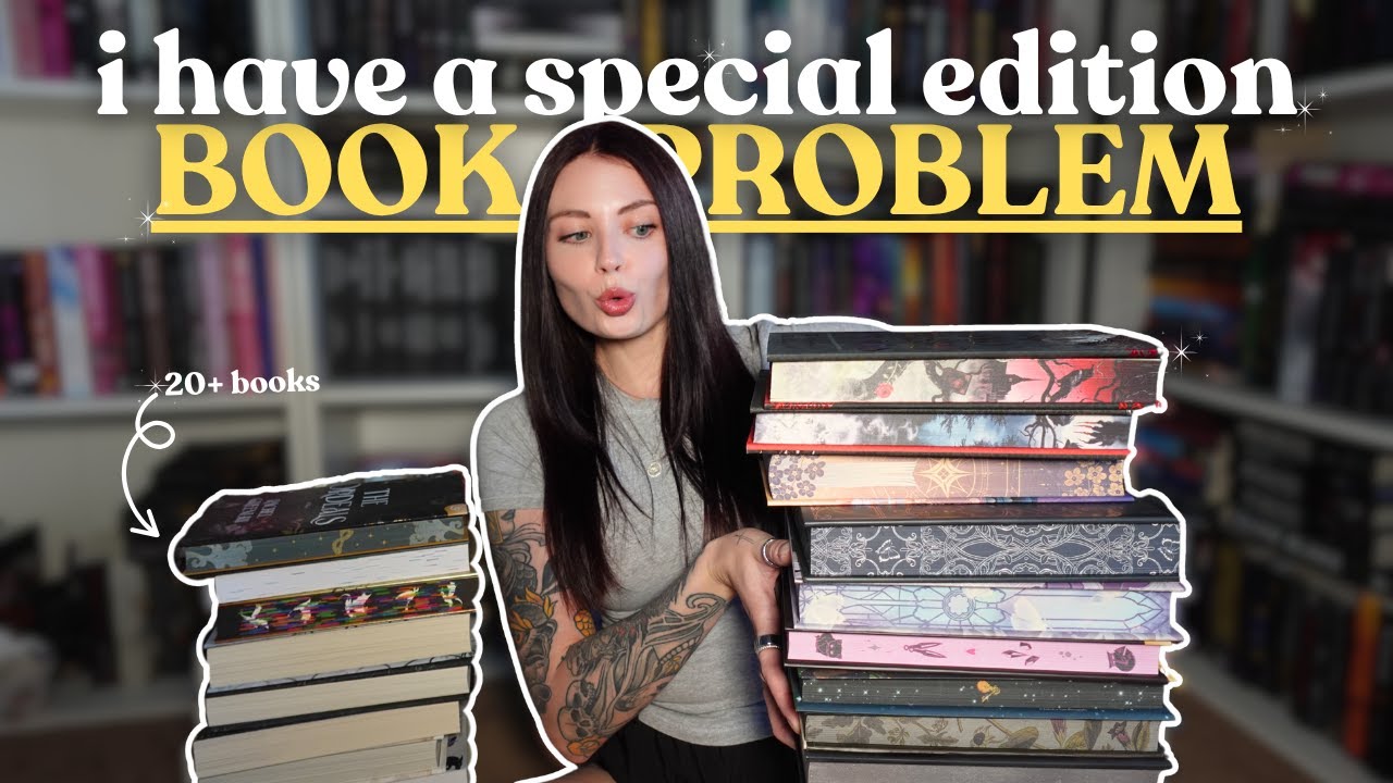 моя коллекция книг СПЕЦИАЛЬНОГО ИЗДАНИЯ 📚 || 20+ книг