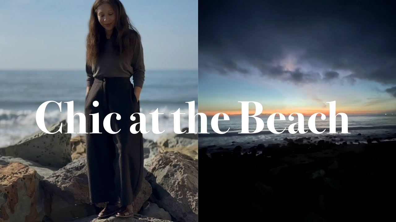 A Winter Week at the Beach | Chic, Refined Outfits for Coastal Days