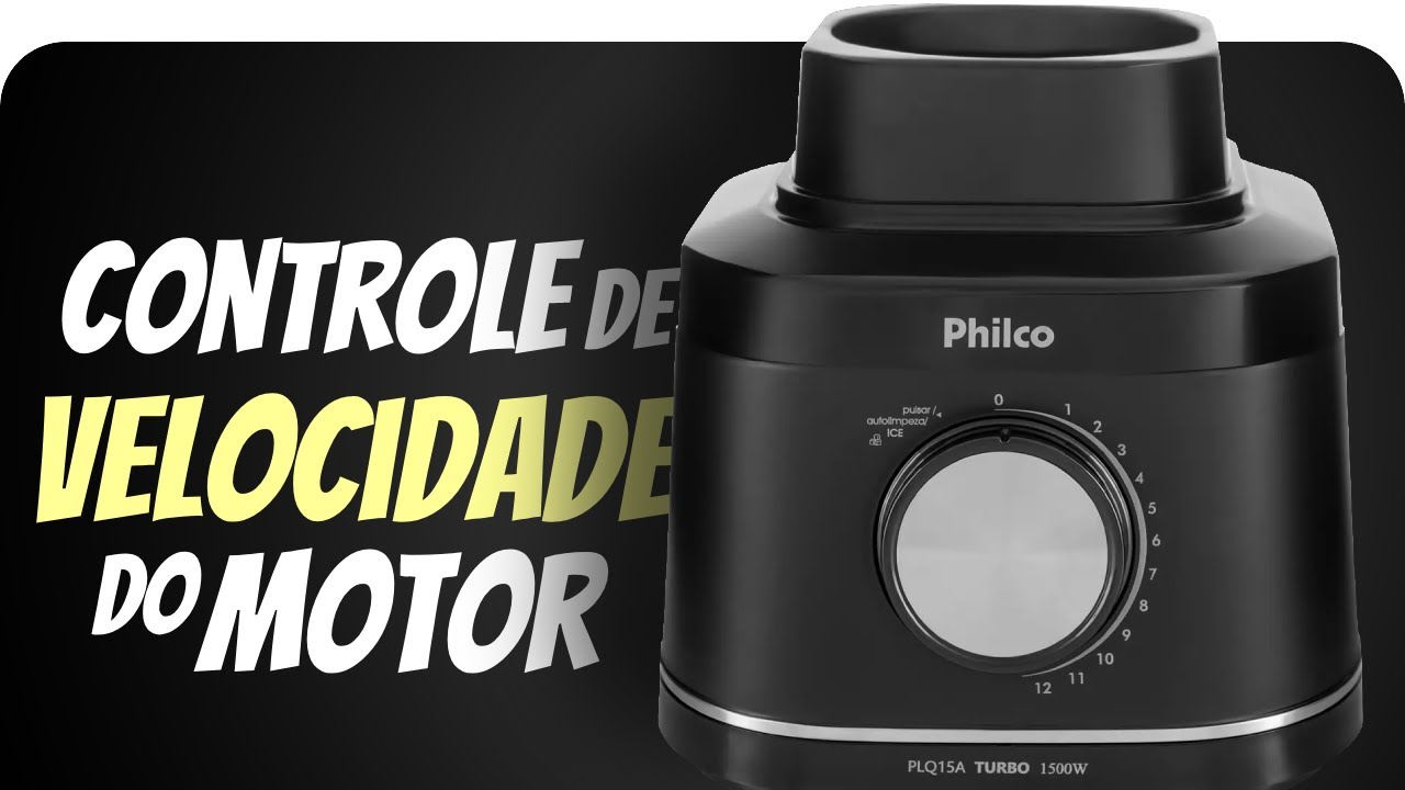 Como funciona o CONTROLE DA VELOCIDADE de um motor UNIVERSAL? Velocidade do liquidificador etc