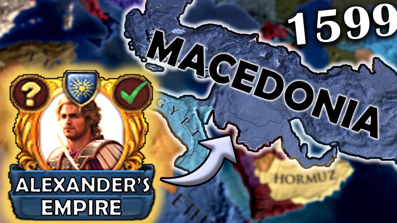 I Restored Alexander The Great's Macedonia! EU4 Ante Bellum
